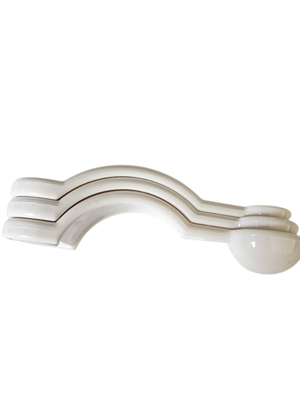 Tupperware Miniature Magnetic White Measuring Spoons - Picture 3 of 4